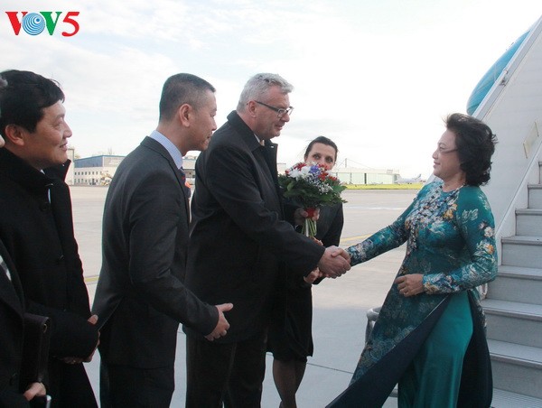 Top legislator begins official visit to Czech Republic - ảnh 1